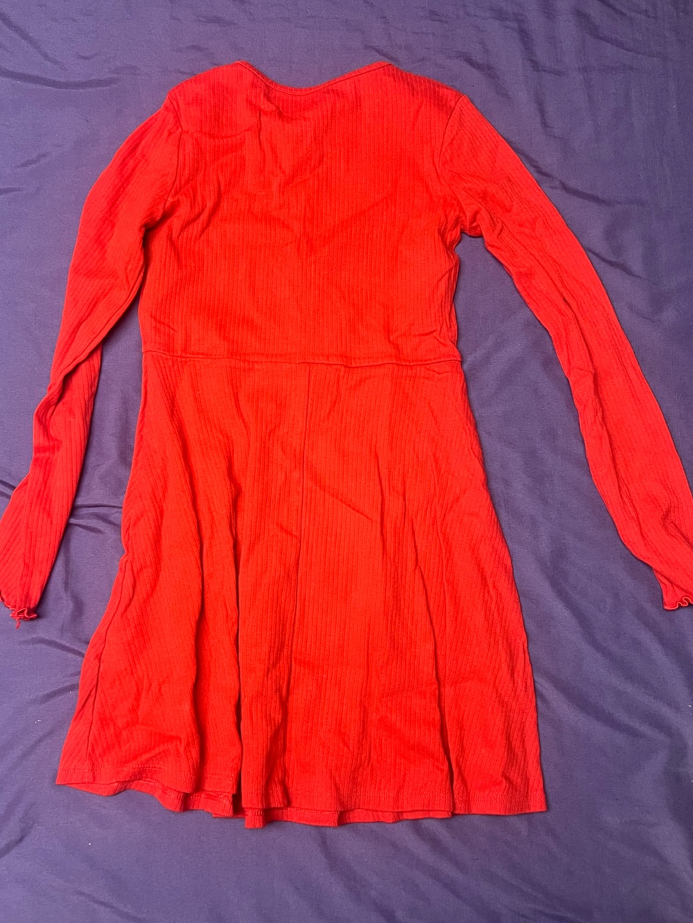 art class Red Ribbed Knit Top - Picture 4 of 4